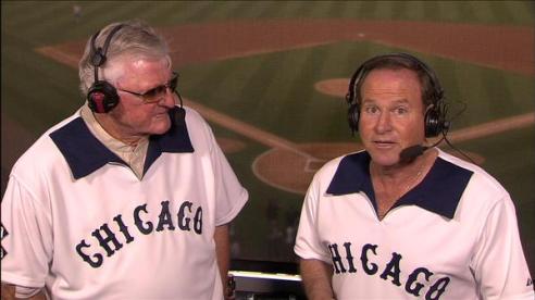 Hawk and Stone in '76 throwback jerseys