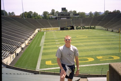 Reid at Autzen Stadium.JPG