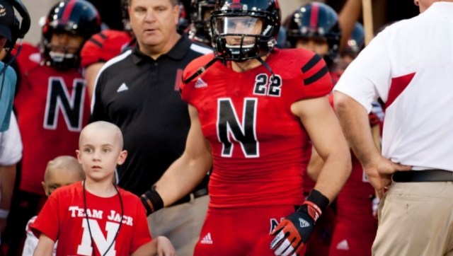 Rex Burkhead with Jack