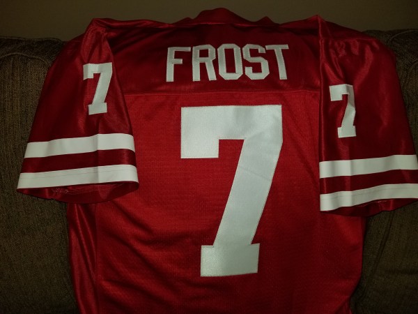 Scott Frost new jersey