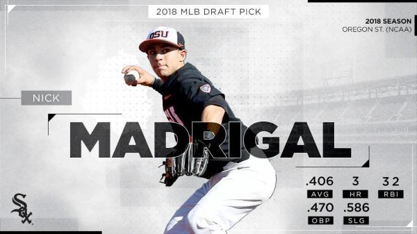 Nick Madrigal White Sox Draft Pick