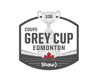 Grey Cup 106 Edmonton logo