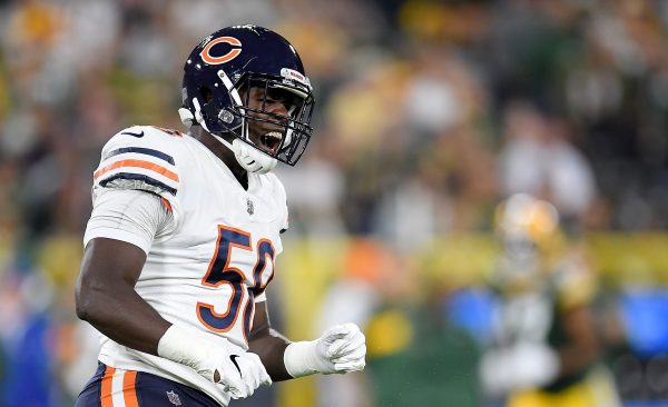 Roquan Smith at Packers 2018