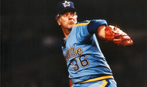Seattle Mariners powder blues Gaylord Perry